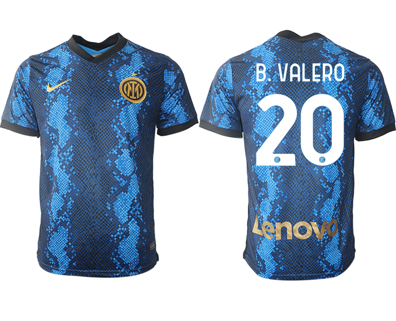 Men 2021-2022 Club Inter Milan home blue aaa versio #20 Nike Soccer Jersey